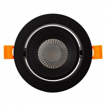 DK4000-BK DK4000-BK Встраиваемый светильник, IP 20, 5 Вт, LED 3000, черный, алюминий  - фотография 3