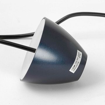 LSP-7081 Подвесной светильник, цвет основания - черныйсиний, плафон - металл (цвет - белый), 1х6W led  - фотография 3