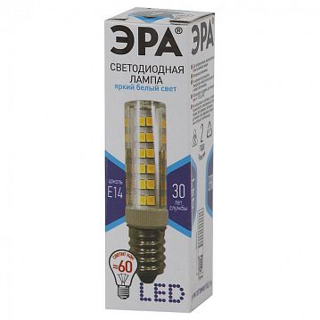 Б0033025 Лампочка светодиодная ЭРА STD LED T25-7W-CORN-840-E14 E14 / Е14 7Вт нейтральный белый свет  - фотография 4