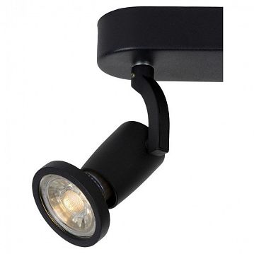 11903/10/30 JASTER LED спот 2xGU10/5W incl 350LM Black  - фотография 4