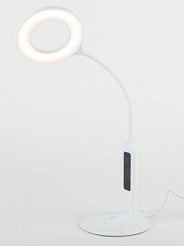 Б0038591 Настольный светильник ЭРА NLED-476-10W-W светодиодный белый, Б0038591  - фотография 9