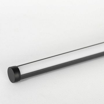 LSP-7115 Подвесной светильник, цвет основания - черный, плафон - акрил (цвет - белый), 1х8W led  - фотография 2