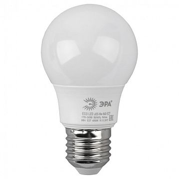 Б0052382 Лампочка светодиодная ЭРА RED LINE LED A55-8W-840-E27 R Е27 / E27 8Вт груша нейтральный белый свет  - фотография 3
