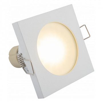 DK3014-WH DK3014-WH Встраиваемый светильник влагозащ., IP 44, 50 Вт, GU10, белый, алюминий  - фотография 3