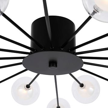FR5242CL-16B1 Modern Celebrity Потолочный светильник, цвет: Черный 16хG4 3W  - фотография 2