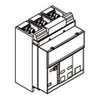 1SDA074140R1 Комплект силовых выводов стационарного выключателя F на верхние выводы E6.2 F 3шт