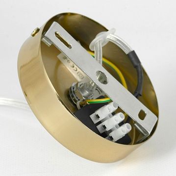 LSP-8834 Подвесной светильник, цвет основания - блестящее золото, плафон - стекло (цвет - белый), 1х40W E14  - фотография 7