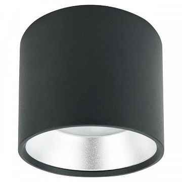 Б0048540 OL8 GX53 BK/SL Подсветка ЭРА Накладной под лампу Gx53, алюминий, цвет черный+серебро (40/800)  - фотография 3