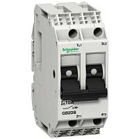 GB2DB05 Автоматический выключатель Schneider Electric TeSys GB2 2P 0.5А 1.5кА, GB2DB05