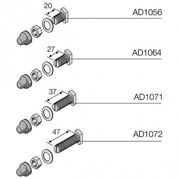 1STQ006905B0000 1STQ006905B0000 Комплект перегородок для секционирования P3 H200MM W600MM  - фотография 3