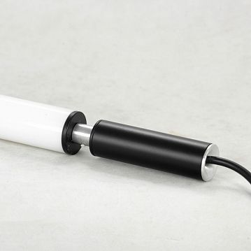 LSP-8393 PICKENS Подвесной светильник, цвет основания - черный, плафон - акрил (цвет - белый), 1x36W LED  - фотография 3