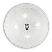 008615 SHELL PL4, потолочный светильник, цвет плафона - прозрачный, max 4 x 60W E27