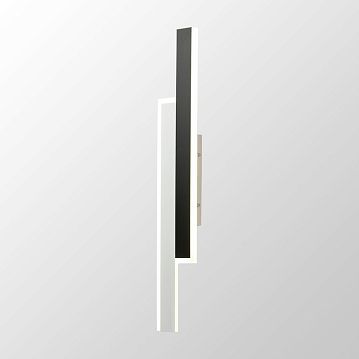LSP-7149 Бра настенное, цвет основания - черныйбелый, плафон - акрил (цвет - белый), 2х8W LED, LSP-7149