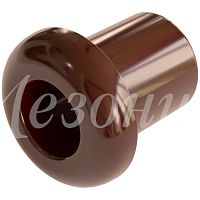 GE70010-04 Втулка межстеновая фарфор, цвет - коричневый (2шт/уп), ТМ МЕЗОНИНЪ