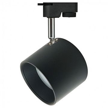 Б0048546 Трековый светильник однофазный ЭРА TR15 GX53 BK/SL под лампу черный/серебро