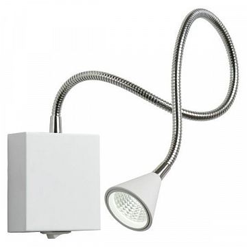 18293/03/31 BUDDY Бра LED 3W flex L54 (8x8x2,5cm) White, 18293/03/31  - фотография 7