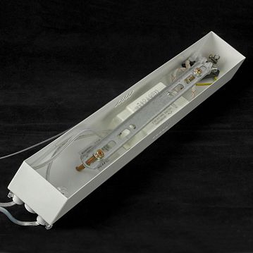 LSP-7162 Линейно-подвесной светильник, цвет основания - белый, плафон - акрил (цвет - белый), 1х40W LED  - фотография 5