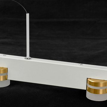 LSP-7175 Линейно-подвесной светильник, цвет основания - белый, плафон - акрил (цвет - белый), 11х3W LED  - фотография 4