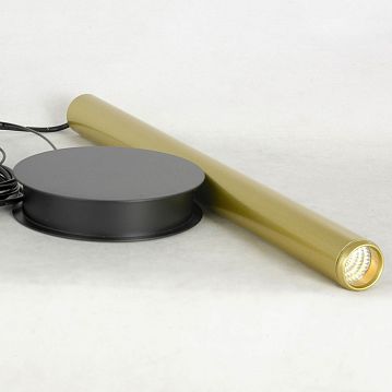 LSP-7015 Подвесной светильник, цвет основания - матовое золоточерный, плафон - без плафона, 1х3W LED  - фотография 2