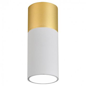 3073-1C Deepak потолочный светильник D50*H139, LED*5W, 350LM, 4000K, IP20, included; накладной светильник, каркас сочетает в себе два цвета - золото и белый