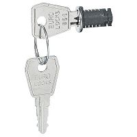 001966 Ключ и замок - N ° 850 - распределительных щитков на 2 или 3 рейки