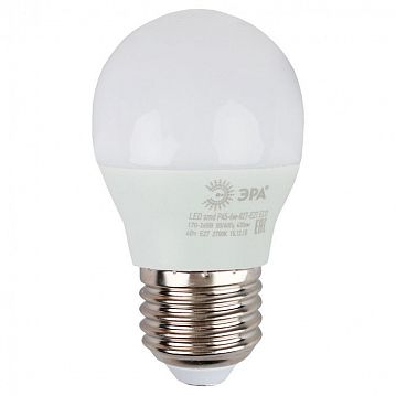 Б0053028 Лампочка светодиодная ЭРА RED LINE LED P45-8W-827-E27 R Е27 / E27 8 Вт шар теплый белый свет  - фотография 3