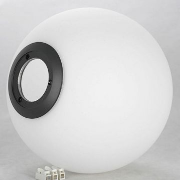 LSP-8587 Cleburne Подвесные светильники, цвет основания - черный, плафон - стекло (цвет - белый), 1x40W G9  - фотография 4