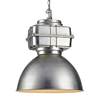 LSP-9826 MONSEY Подвесной светильник, цвет основания - серый, плафон - металл (цвет - серый), 1x60W E27