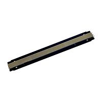 Electrical Plate 200 DLM/X Black Donolux Magnetic track  короткая электрическая плата черного цвета для магнитного шинопровода, длина 200 мм