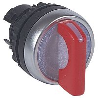 024035 Переключатель - Osmoz - для комплектации - с подсветкой - 2 положения с фиксацией - 45° красный