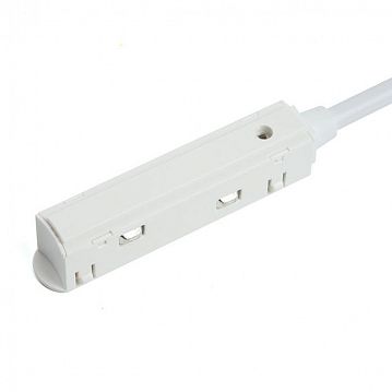 41972 Соединитель-коннектор для низковольтного шинопровода, белый, гибкий LD3002  - фотография 3