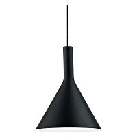 074344 COCKTAIL, подвесной светильник, цвет  - черный, 1 x 40W E1