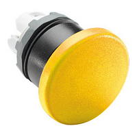 1SFA611124R2003 Кнопка MPM1-20Y ГРИБОК желтая (только корпус) без фиксации 40мм
