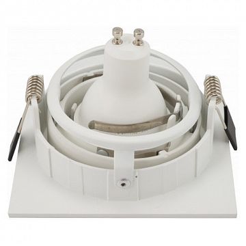 DK2121-WH DK2121-WH Встраиваемый светильник, IP 20, 50 Вт, GU10, белый, алюминий  - фотография 5