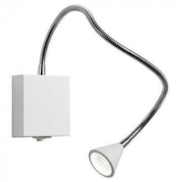 18293/03/31 BUDDY Бра LED 3W flex L54 (8x8x2,5cm) White, 18293/03/31  - фотография 5