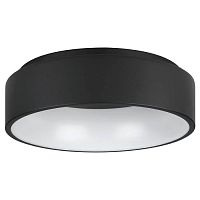 390049 390049 Потолочный светильник MARGHERA2, LED 25,5W, 3000lm, H135, Ø450, сталь, черный/пластик, белый