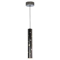 LSP-7008 Подвесной светильник, цвет основания - хром, плафон - металл, 1х10W LED