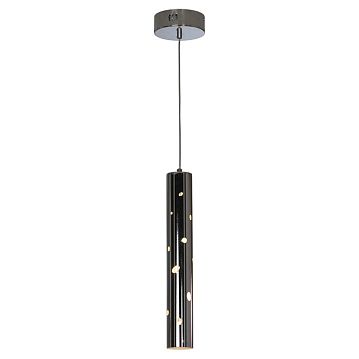 LSP-7008 Подвесной светильник, цвет основания - хром, плафон - металл, 1х10W LED