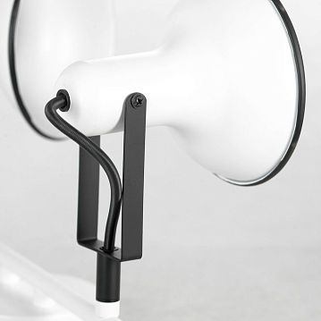 LSP-8802 Спотовый светильник, цвет основания - белыйчерный, плафон - металл (цвет - белый), 2х40W E14  - фотография 3