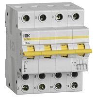 MPR10-4-050 Выключатель-разъединитель трехпозиционный ВРТ-63 4P 50А IEK