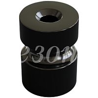 GE90025-05 Изолятор CILINDRO, цвет - черный, ТМ МезонинЪ, 20 (шт/уп)