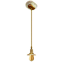MILANO Светильник потолочный подвесной без ретро-лампы MILANO, Gold White Patina, FD1072SOP