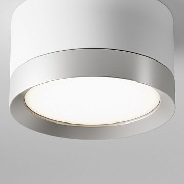 C086CL-GX53-SRD-WS Maytoni Technical Потолочный светильник Цвет: Белый с Серебром 15W  - фотография 2