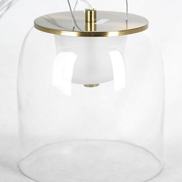 LSP-7060 Подвесной светильник, цвет основания - бронзовый, плафон - стекло (цвет - прозрачный), 1х5W Led  - фотография 3