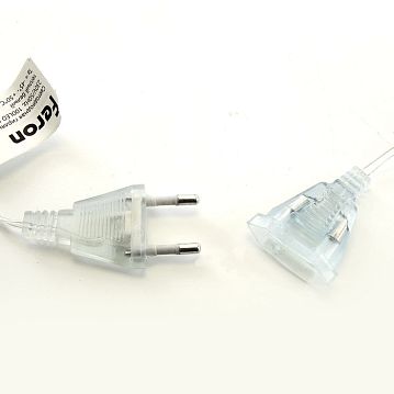 48607 Гирлянда - занавес Звездочки 230V 100 LED 2*1м, 2700K, IP20 , сетевой шнур 3м в комплекте, CL25  - фотография 5