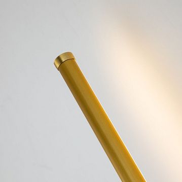 3001-1W Reed настенный светильник D70*W50*H600, LED*12W, 1800LM, 3000K, included; каркас светильника в цвете латунь, 3001-1W  - фотография 3