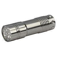 Б0016864 Светодиодный фонарь Трофи TM9-BL ручной на батарейках алюминиевый
