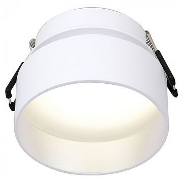 2883-1C Inserta врезной светильник D80*H60, cutout:D65, 1*GU10LED*7W, excluded; врезной светильник белого цвета, зазор между плафоном и поверхностью потолка оставляет оригинальный световой эффект, лампу можно менять