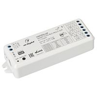033001 Контроллер SMART-TUYA-BLE-MULTI-SUF (12-24V, 5x3A, RGB-MIX, 2.4G) (Arlight, IP20 Пластик, 5 лет)