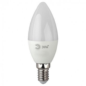 Б0032963 Лампочка светодиодная ЭРА RED LINE ECO LED B35-10W-840-E14 E14 / Е14 10Вт свеча нейтральный белый свет  - фотография 2